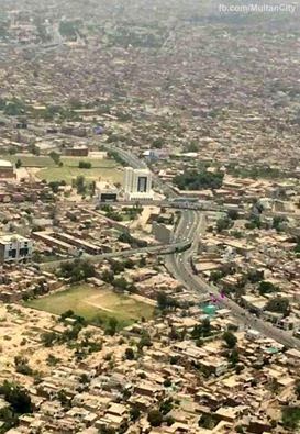 Satellite View Of Multan Travel Multan: Aerial View Of Multan City