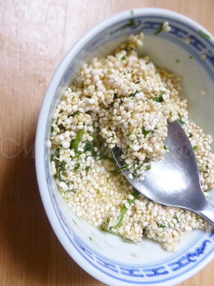 My Sweet Faery Taboulé de quinoa cru