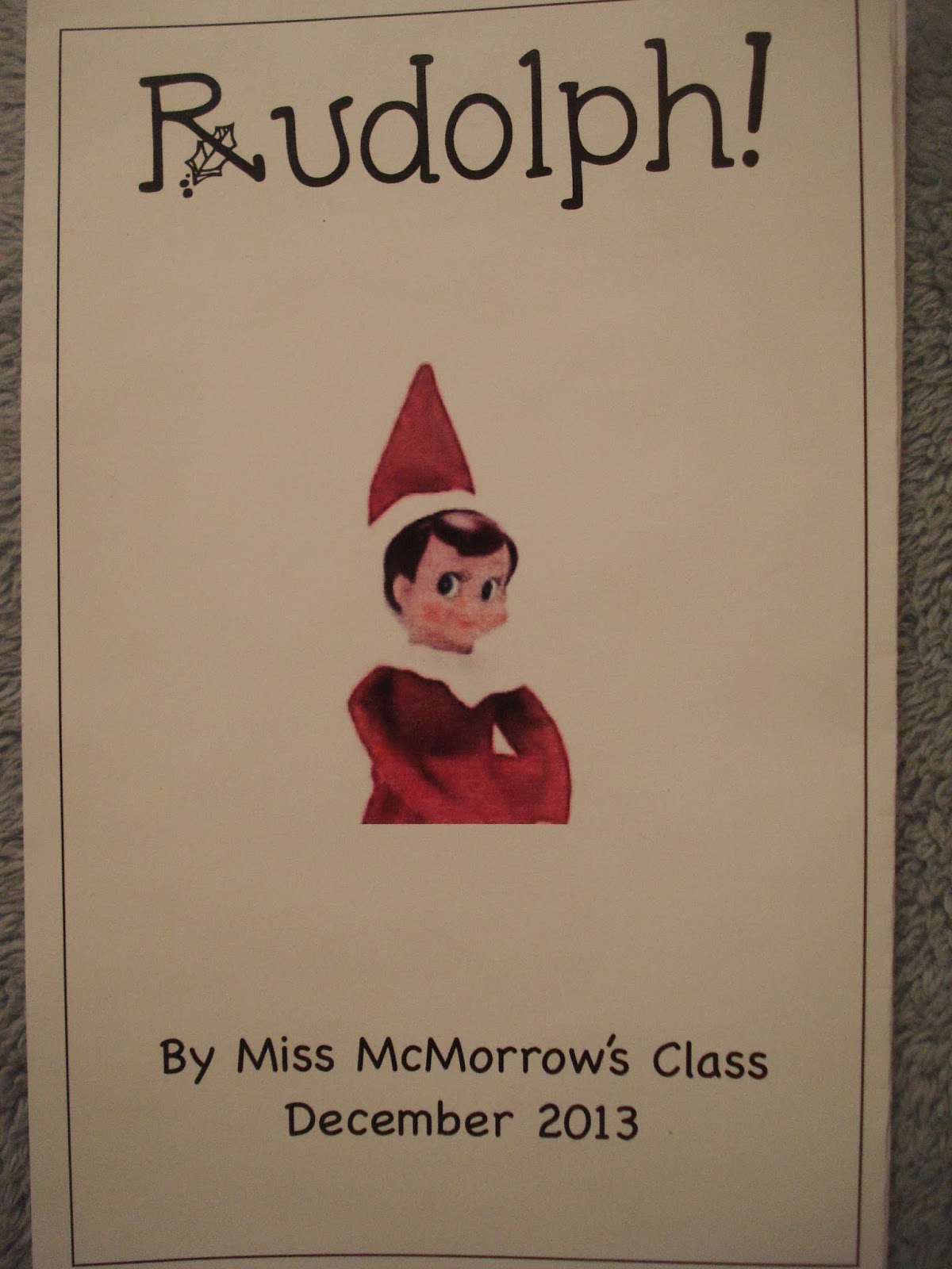 Forever in First Elf on the Shelf Book