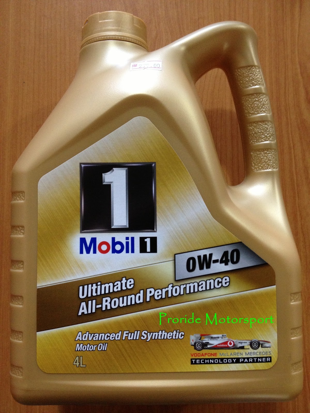 Pro-ride Motorsports:  1 0W-40 Ultimate Advanced Full Synthetic .
