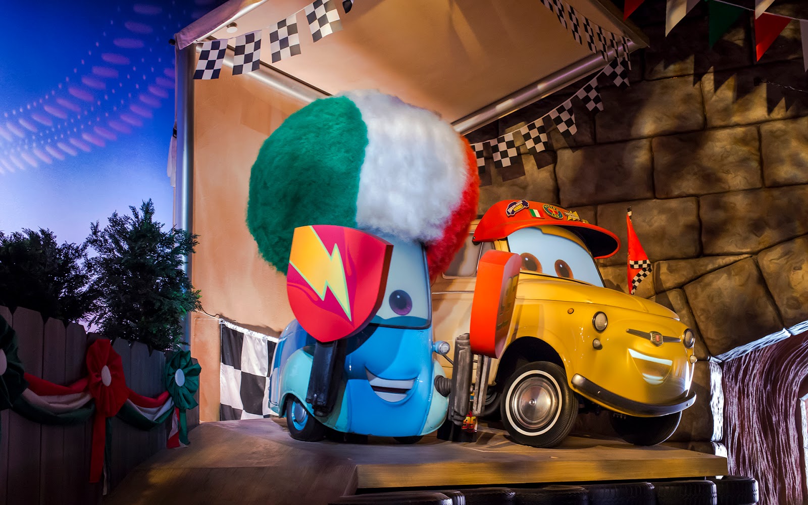 The Radiator Springs Racers