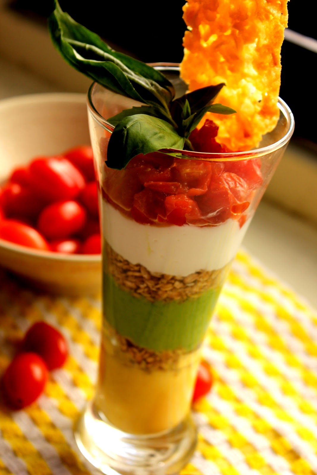 unlike anything i've seen Vegetables for Dessert Parfait with Carrot