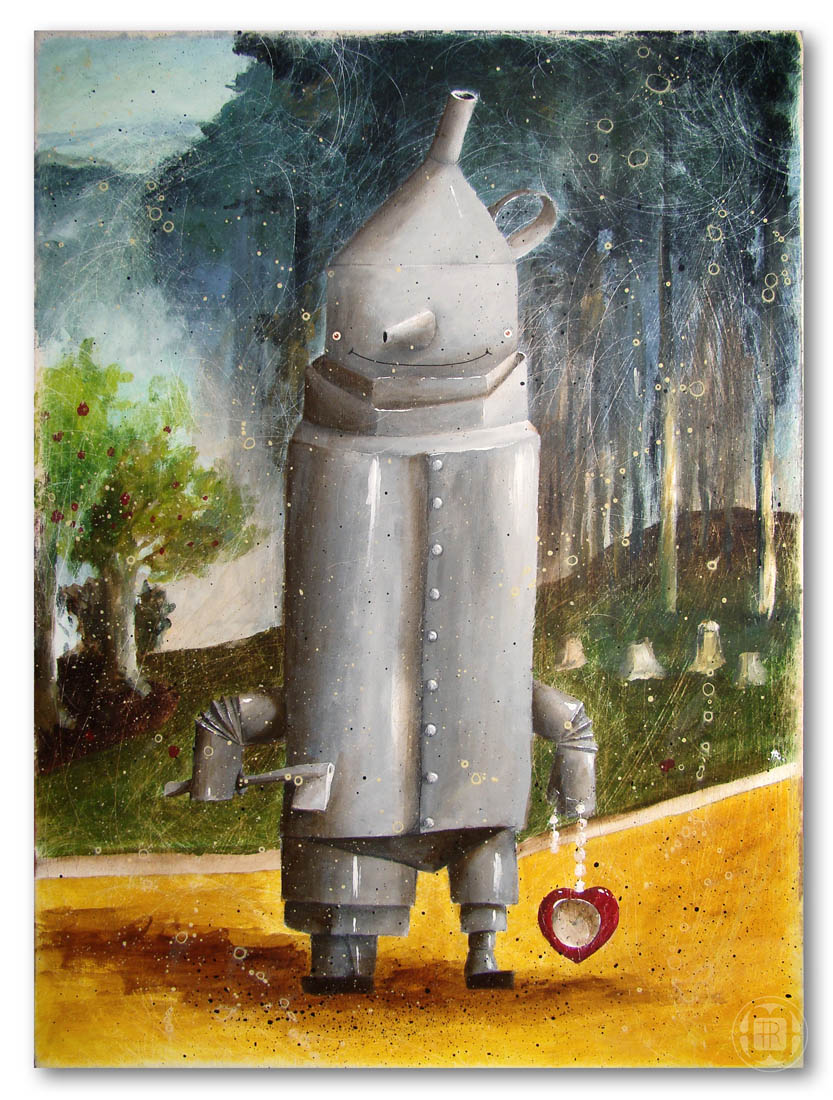 Robert Romanowicz illustration *Tin Man / painting*