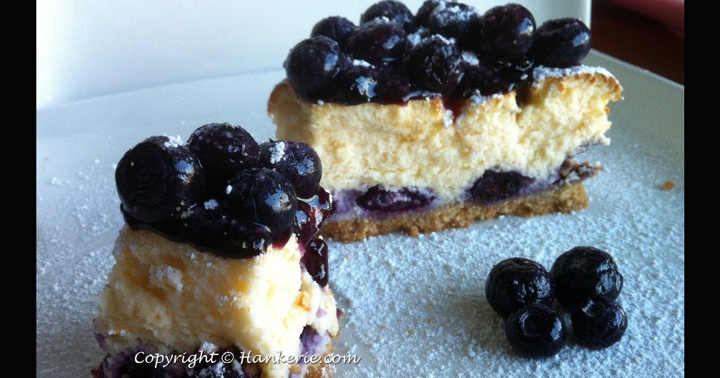 Flourless Baked Cheesecake it's glutenfree as well! Hankerie