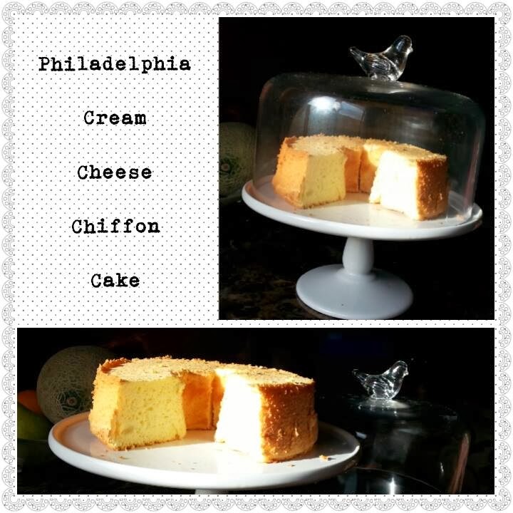 Homemade Meals for Children Philadelphia Cream Cheese Chiffon Cake by