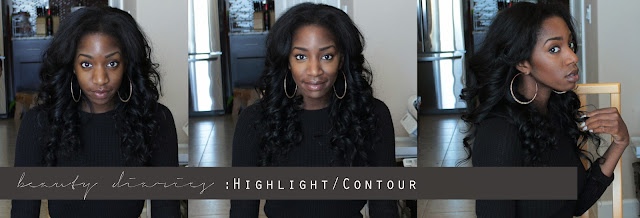 highlight contour dark skin