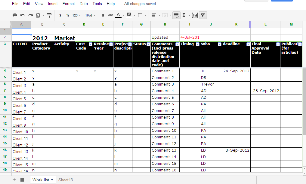 iGoogleDrive Merging data from different Spreadsheets into a Master