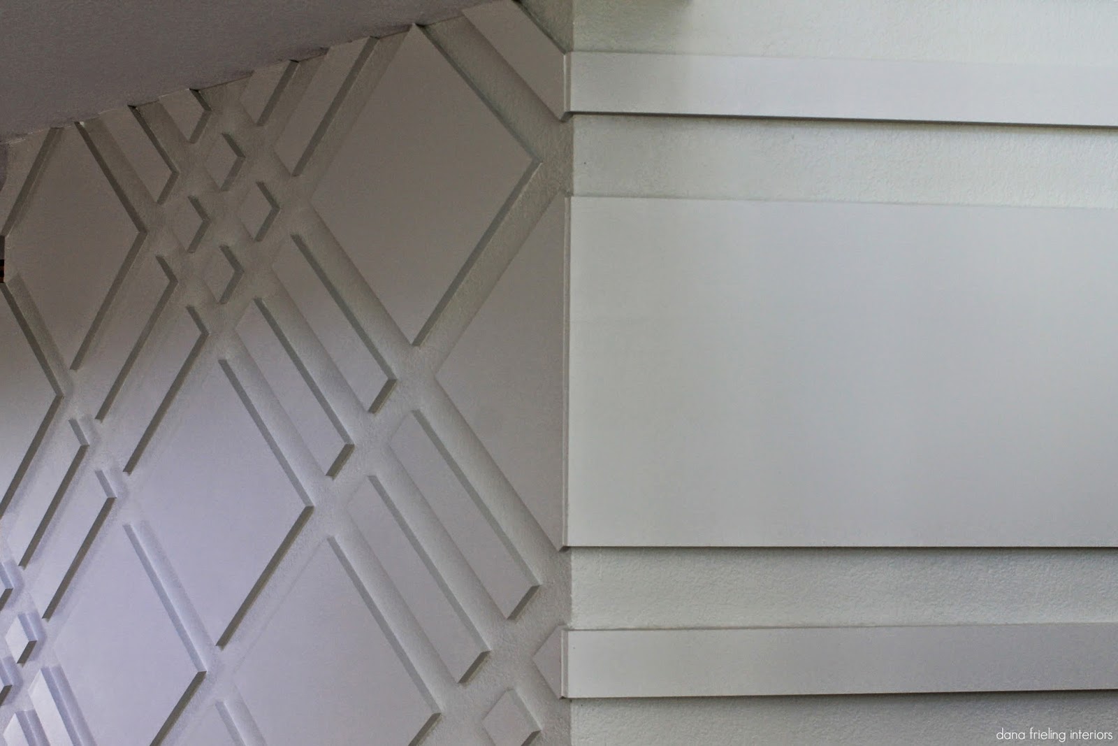 Make Them Wonder Graphic Wall Treatment Before/After