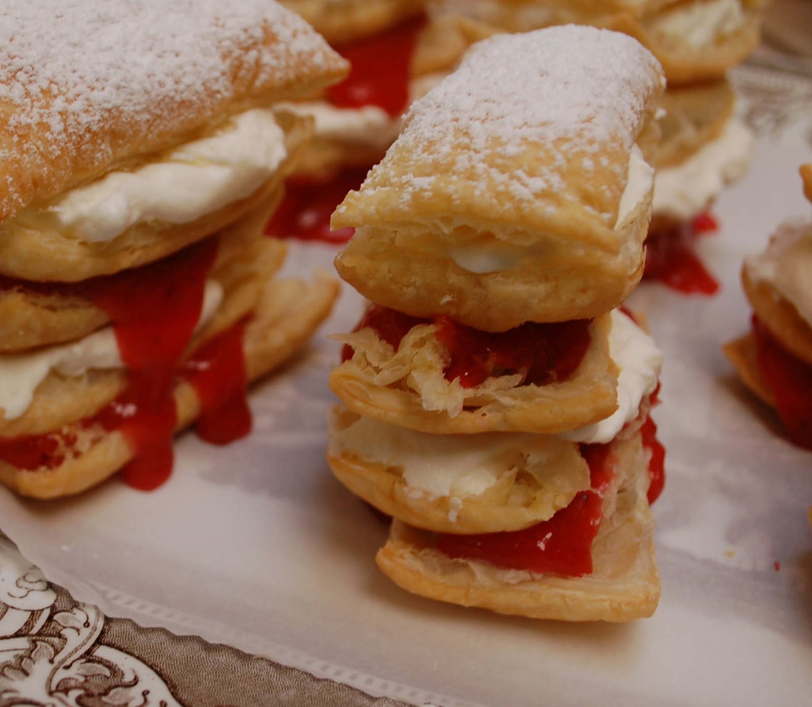 Strawberry Puff Pastry