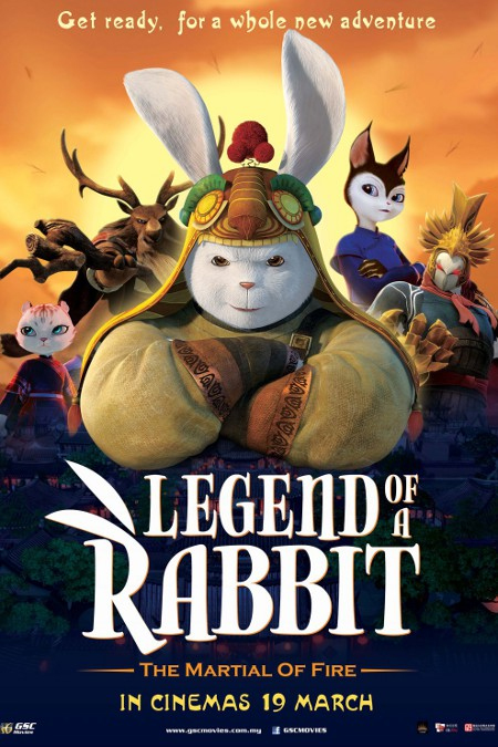 Legend of a Rabbit: The Martial of Fire (2015) กระต่ายกังฟู จอมยุทธขนปุย HD