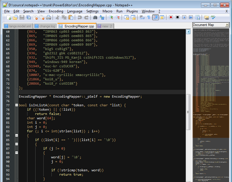 Notepad++ 6 (OpenSource Text Editor) Released With New Features VOGH