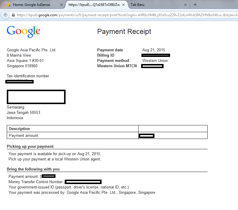 Adsense Youtube Dan Blog | contoh pembayaran dari google adsense blog dan youtube Adsense Youtube Dan Blog | contoh pembayaran dari google adsense blog dan youtube