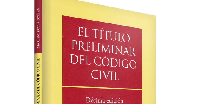 El T U00edtulo Preliminar Del C U00f3digo Civil