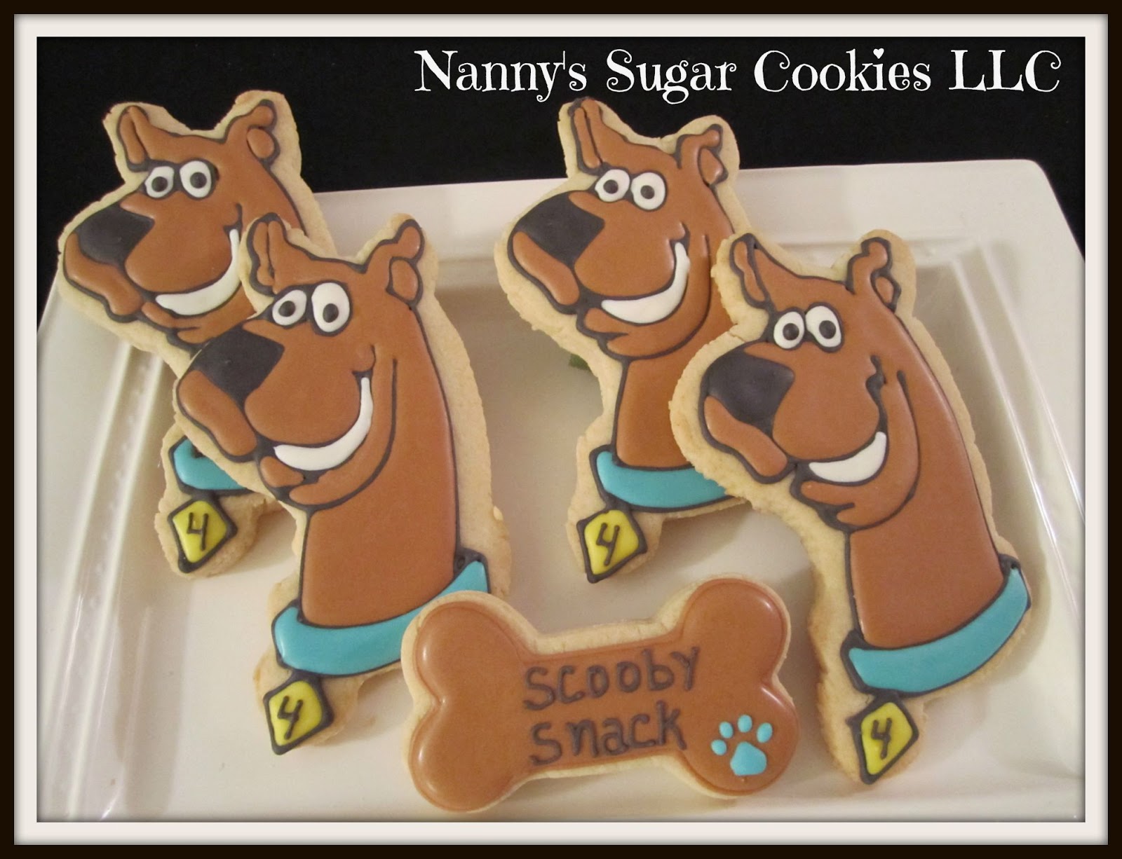 Nanny's Sugar Cookies LLC: Ruh Roh... Scooby Doo Has Some Celebrating To Do