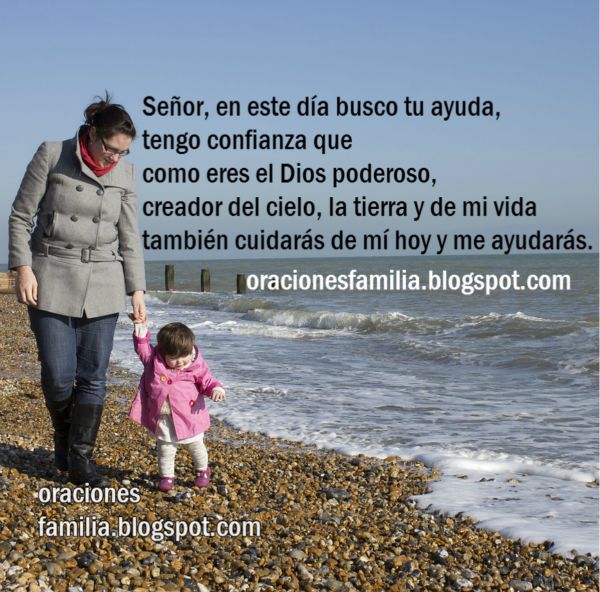 Oracion+De+Los+Buenos+Dias ... de inicio del día. Señor, en este día busco tu ayuda | Oraciones de