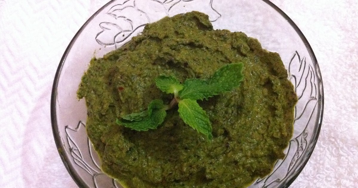 Pudina Thogayal South Indian Mint Chutney Recipe Chutney Recipes My XXX Hot Girl