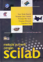 AJIBAYUSTORE Judul Buku : METODE NUMERIK DENGAN SCILAB Pengarang : Dr. Ir. Setia Budi Sasongko, DEA Penerbit : Andi