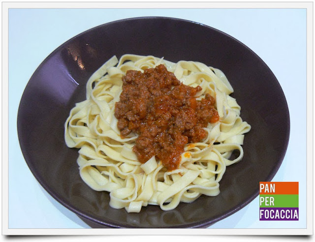 tagliatelle al ragù alla bolognese