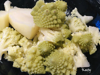 Romanescu  Con Salsa De Ajo
