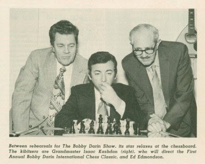 World chess champion Anatoly Karpov center with his mother Nina