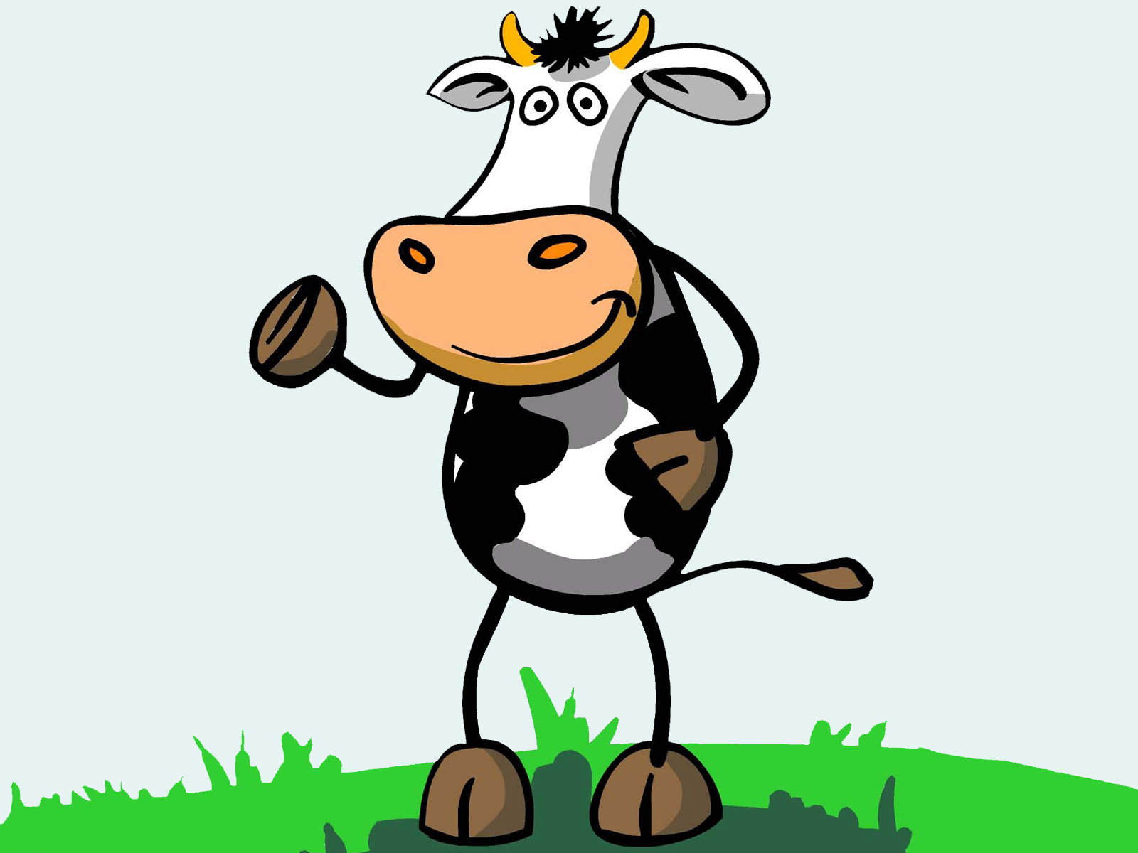 Cartoon Cows Wallpaper