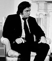 Picture of Johnny Cash taken by US Government, is in Public Domain
