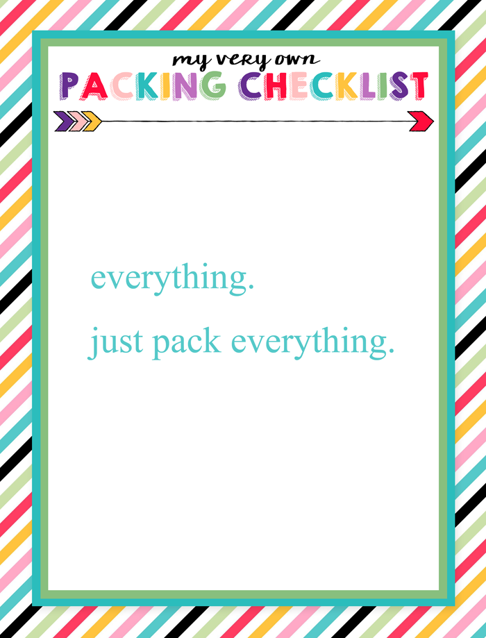 How To Use This Childrens Travel Packing List How To Use This Childrens Travel Packing List
