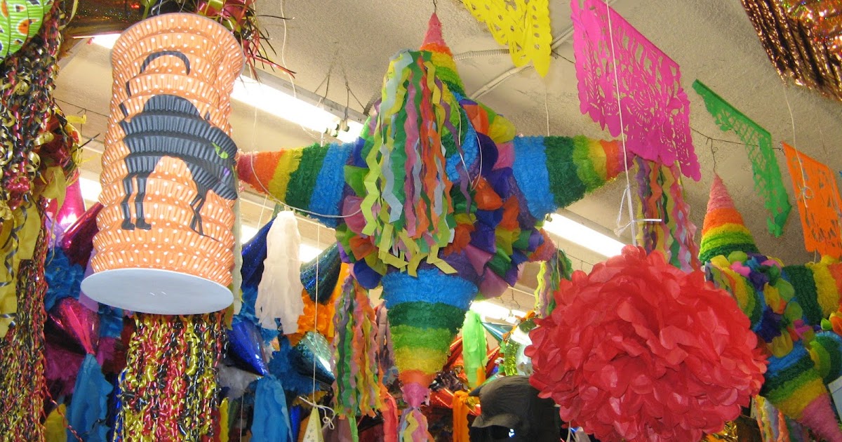 TRAVELS (and more) WITH CECILIA BRAINARD The Pinata District of Los Angeles, California Ole!
