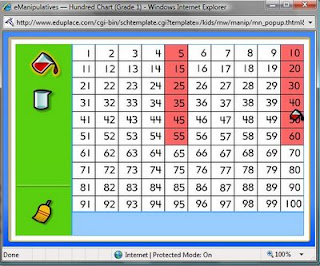 chart number interactive apple teacher line