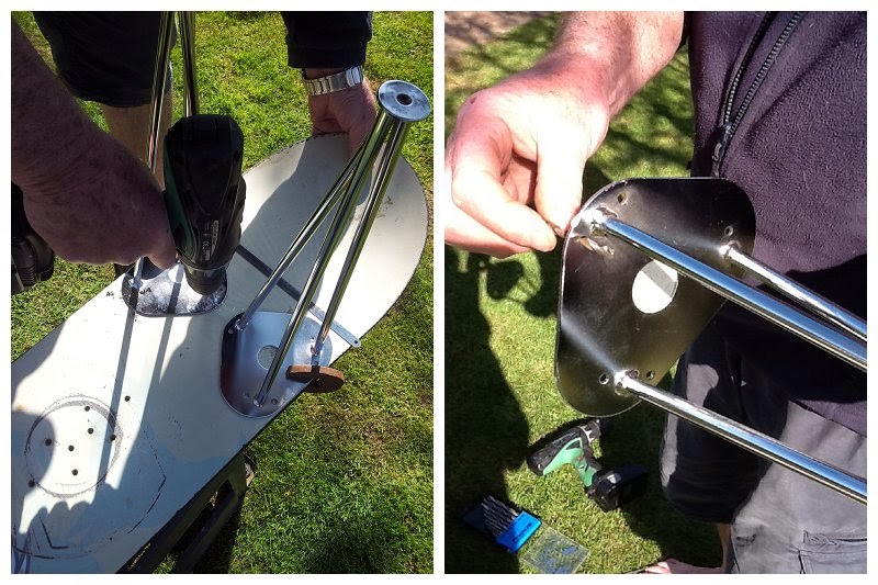 A Snowboard Bench DIY! Oh Gosh Blog Em