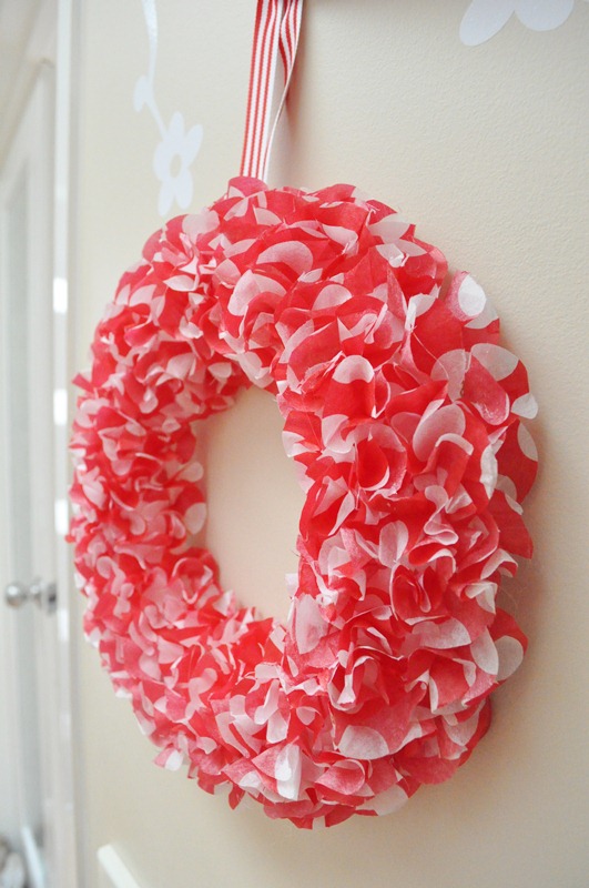 Tania McCartney Blog christmas wreaths tissue paper