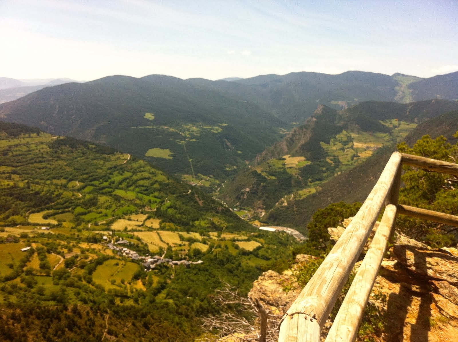 Frontera d'Andorra des de Naturlandia