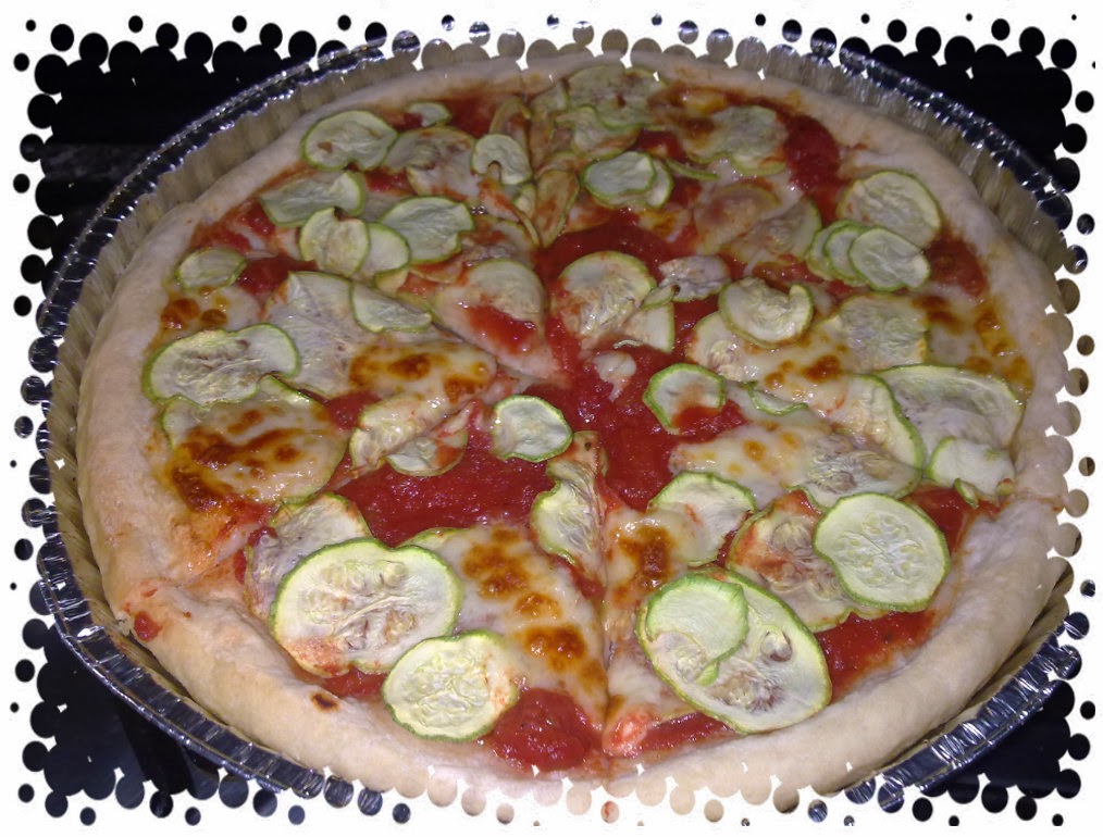Pizza con zucchine