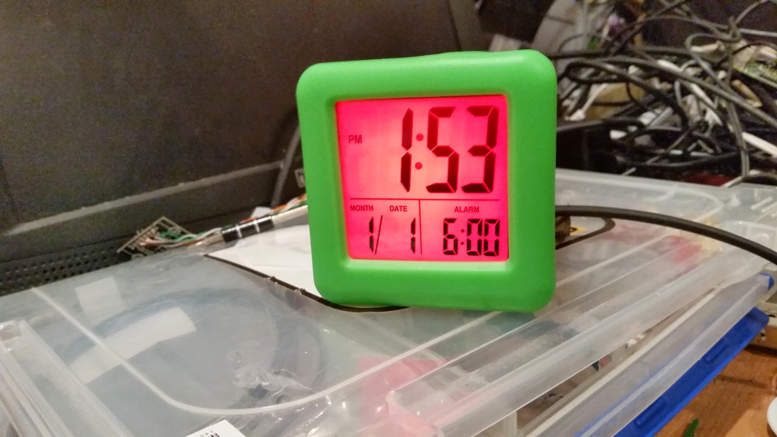 Colourful clock for toddlers uses a Raspberry Pi to teach time