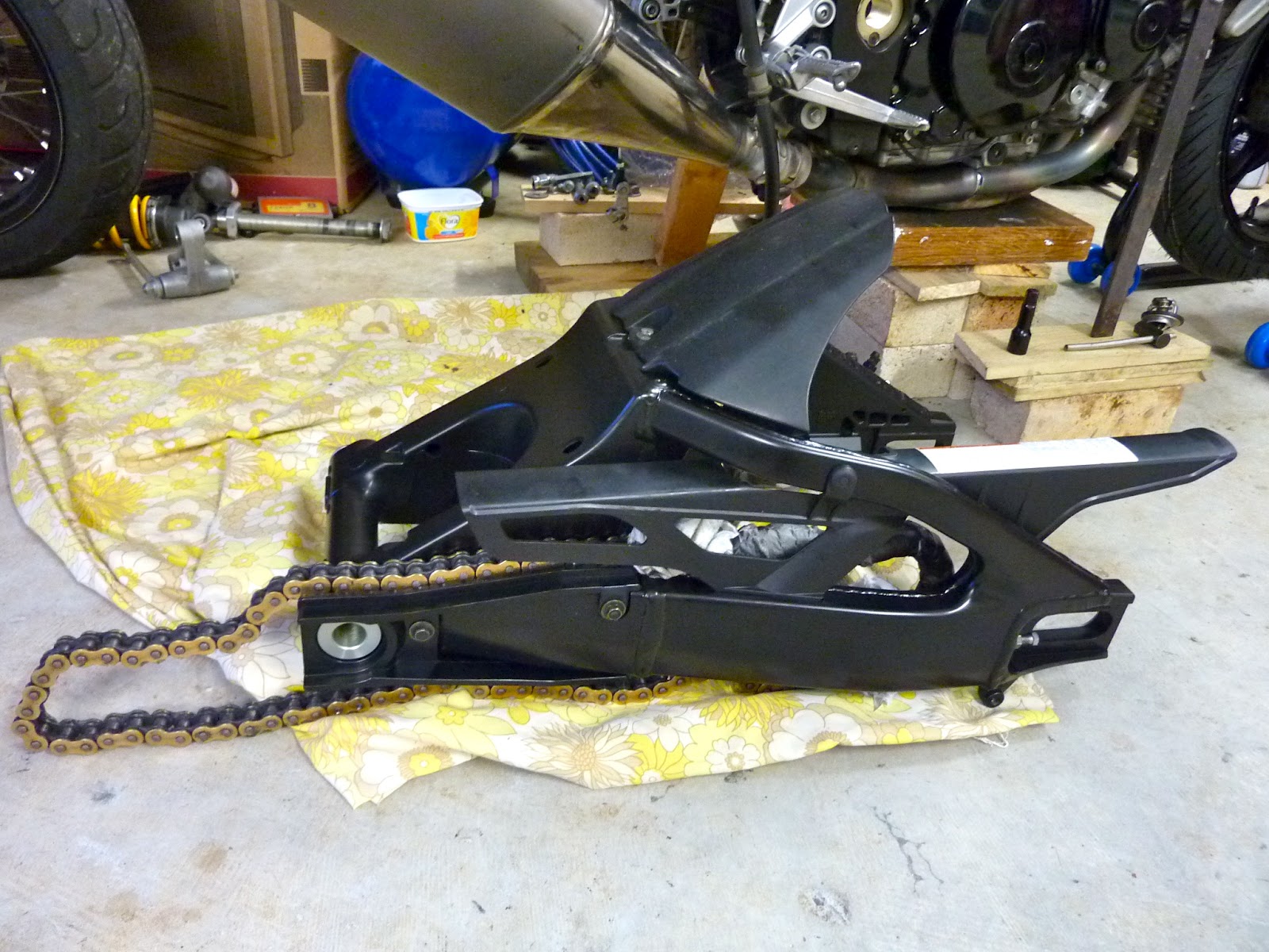 BikeTech7 GSXR 1000 K5/K6 Suspension Swingarm and Shock