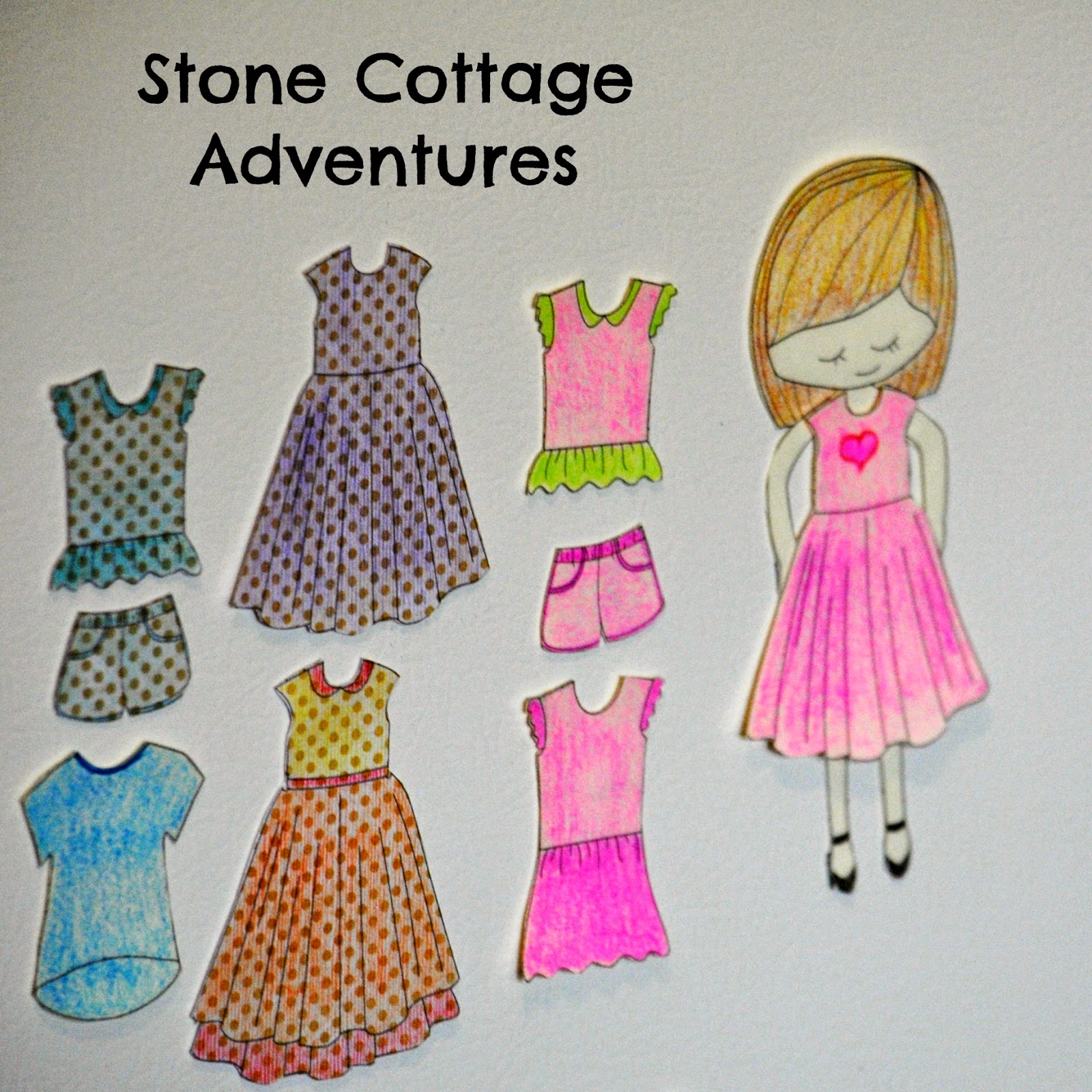 Stone Cottage Adventures Paper Dolls