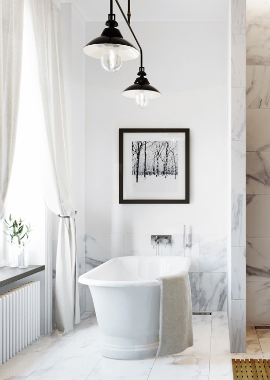 Badrum engelsk stil: badrum i modern stil f?nster bygg ?vik ...