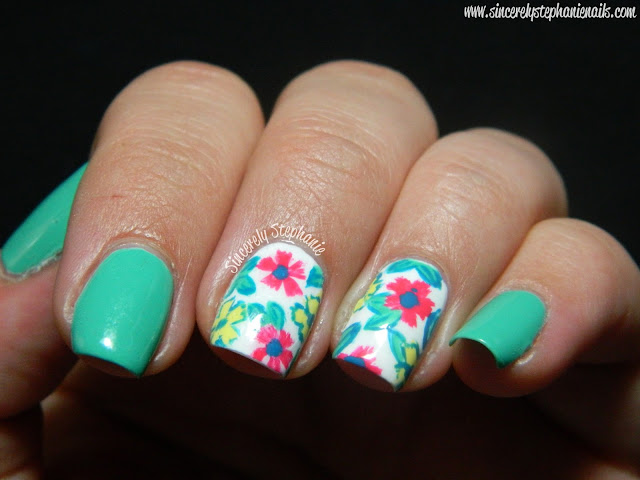 Floral Nails