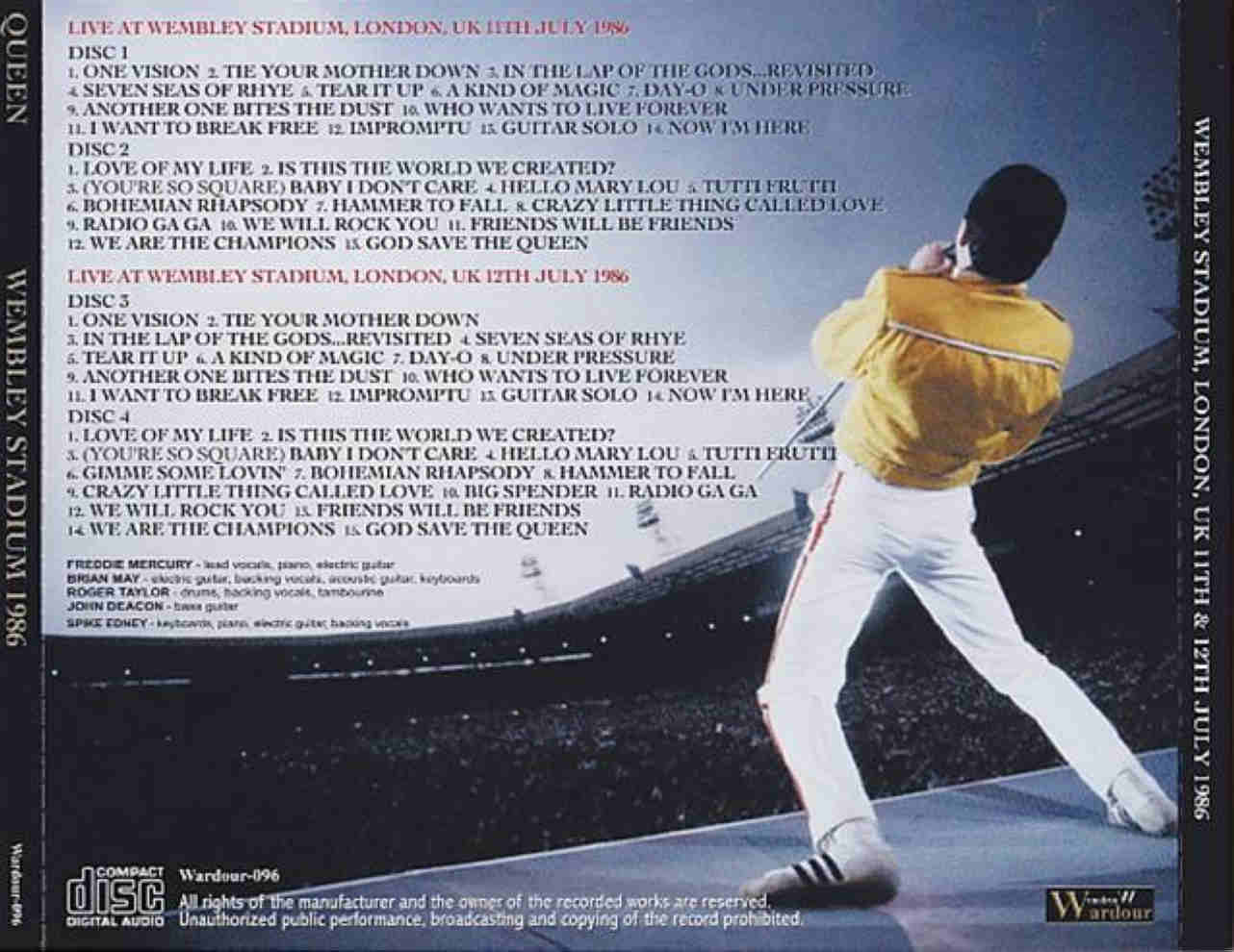 Queen Live Wembley Stadium 1986 Full Concert لم يسبق له مثيل الصور