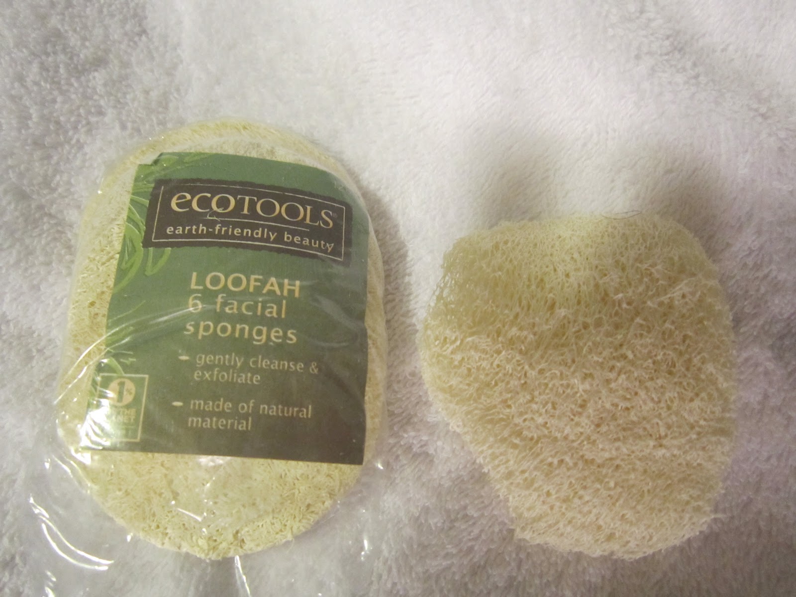 My Makeup Issues EcoTools Loofah Facial Sponges Review