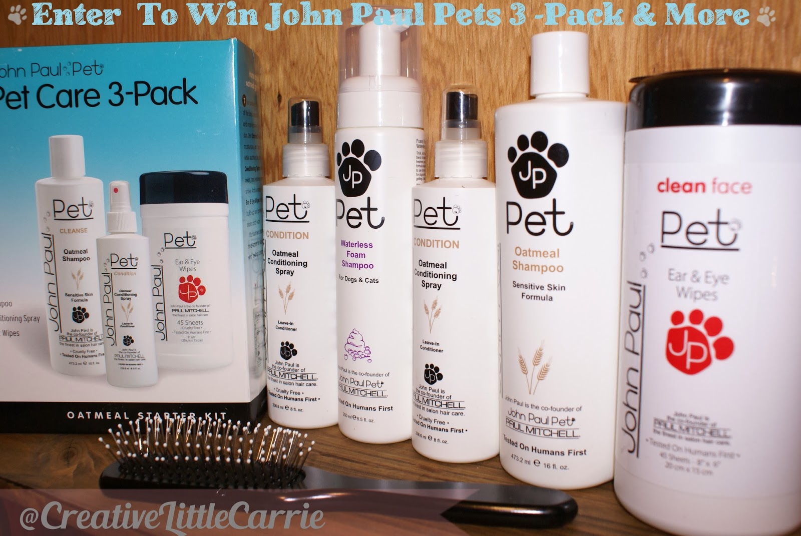 John Paul Pets Review & Giveaway ends 3/1 Creative Little Carrie
