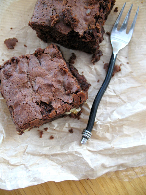 Brownies podwójnie czekoladowe