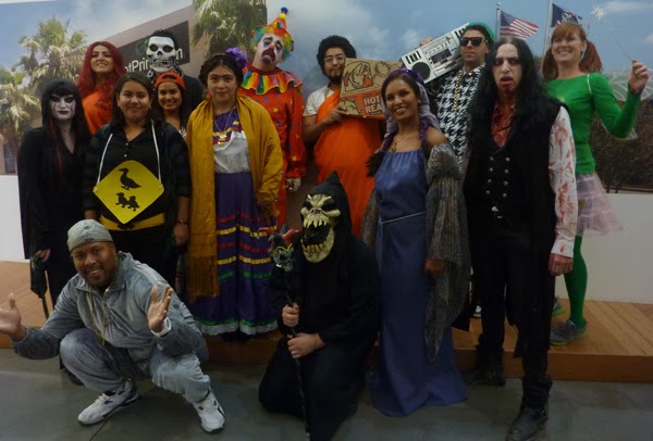 GotPrint employees group picture of Halloween costumes 2013