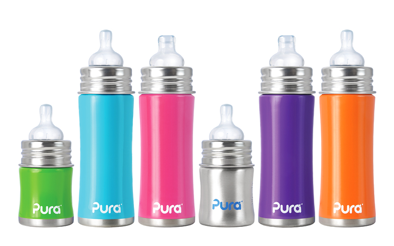 Petite Pura's Kiki Stainless Steel Toddler Bottle is an Ideal