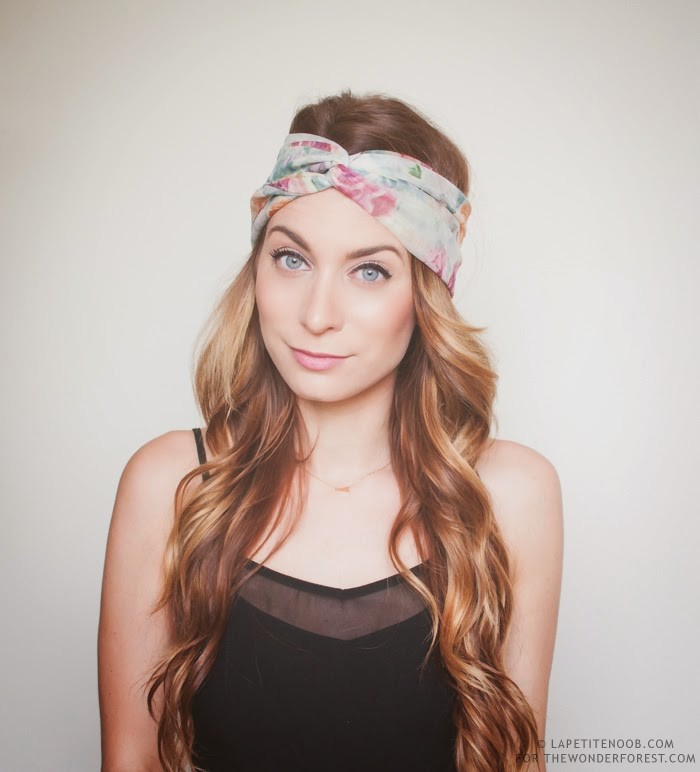 How To Tie a Head Scarf for the Summer 3 Ways! Wonder Forest Design