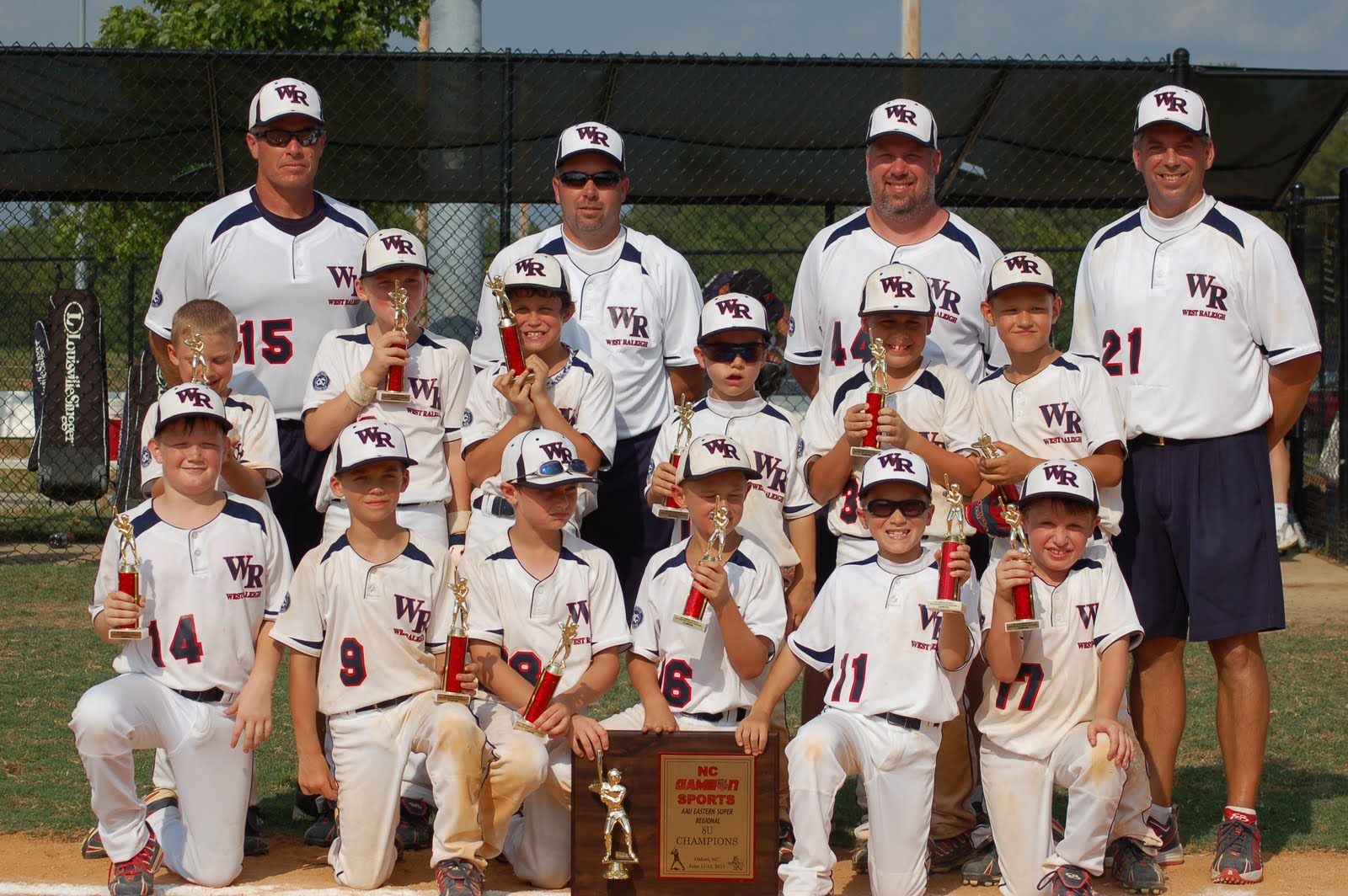 WR 8U Blue All Stars West Raleigh Championship Sunday