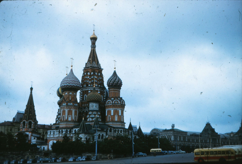 Fascinating Historical Picture of Saint Basils Cathedral in 1958 