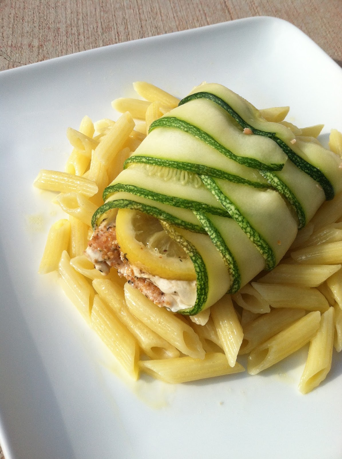 Homestead Seasonings Zucchini Wrapped Baked Salmon