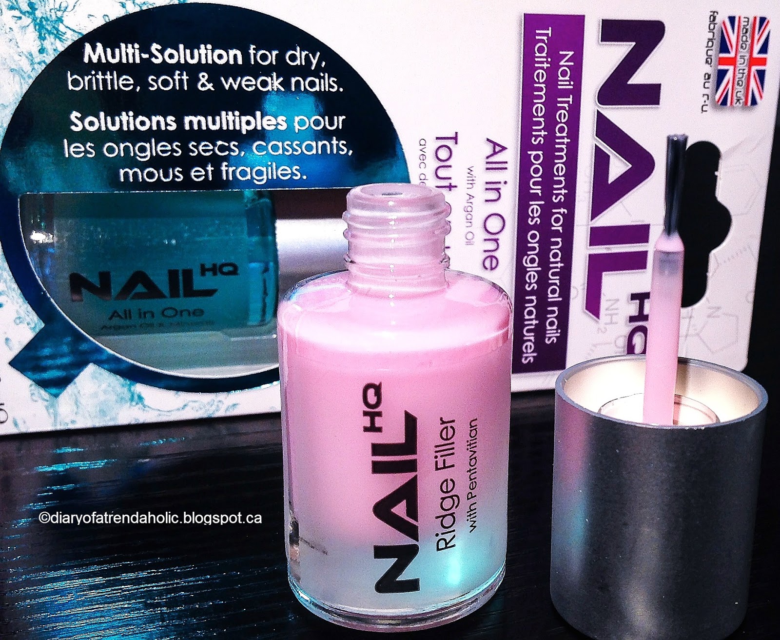 Diary of a Trendaholic Nail HQ Review Nail Treatments for Natural Nails