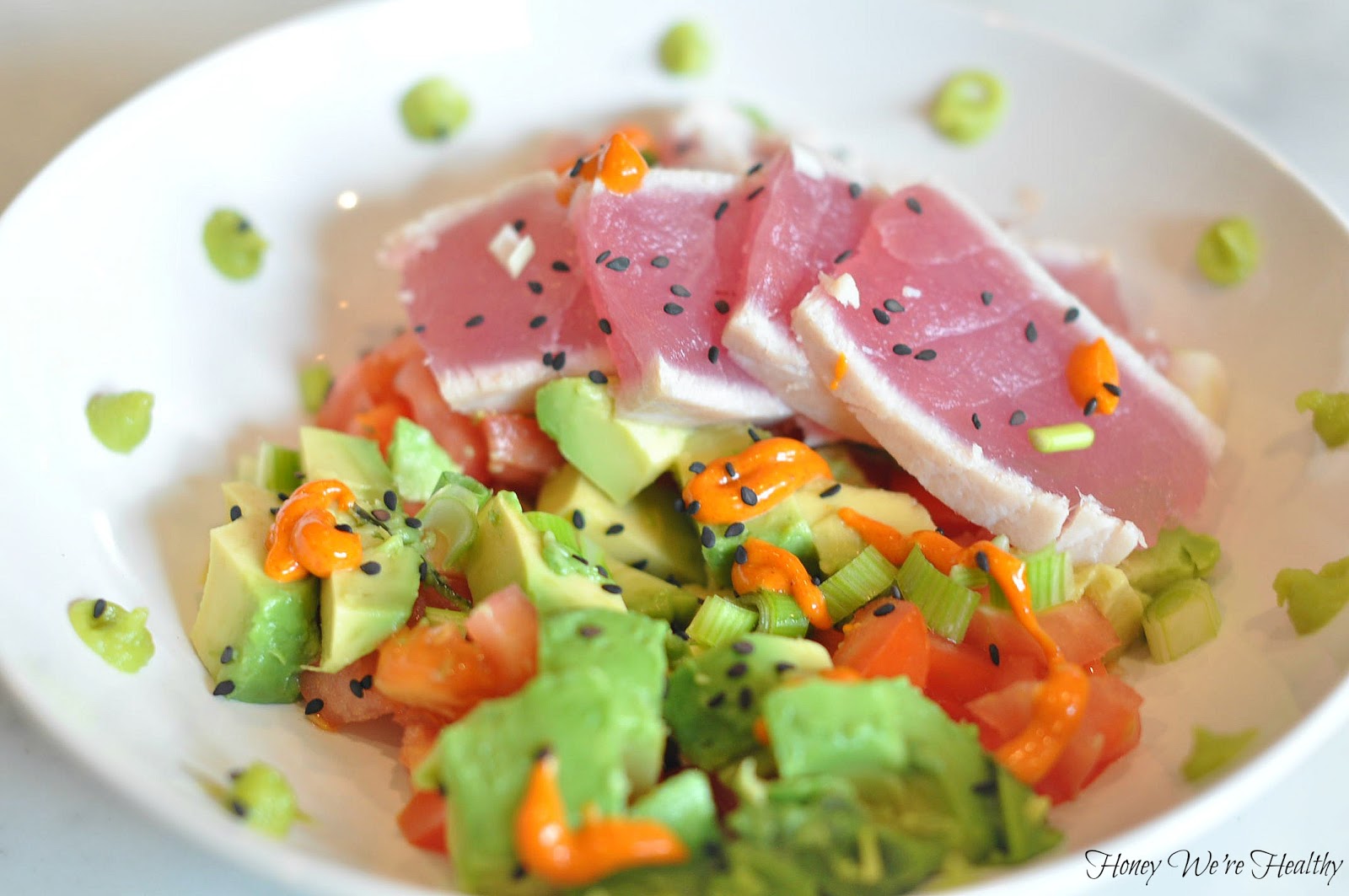 Ahi Tuna Salad Honey We're Home